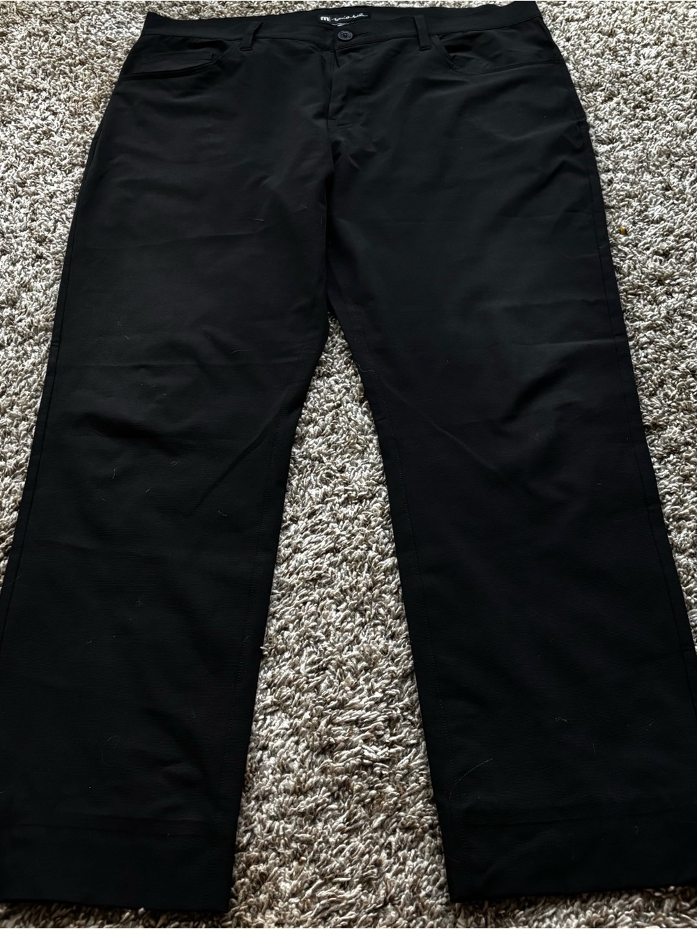 Travis Mathew Men's Black Chino Pants Travis  Mathew